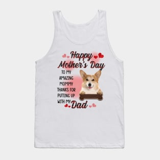 Corgi Happy Mother's Day To My Amazing Mommy Tank Top